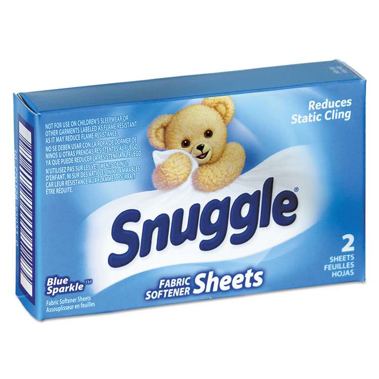 SNUGGLE FABRIC SOFTENER SHEETS 100/2/CS